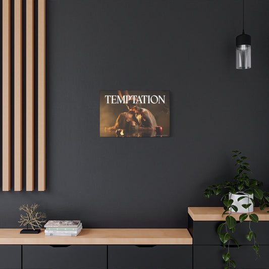 TEMPTATION Multiverse Edition Canvas Wall Art — 24x16 Cinematic Collector Print by LMX Studio