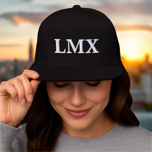 LMX Flat Bill Cap (3D Embroidery Logo)