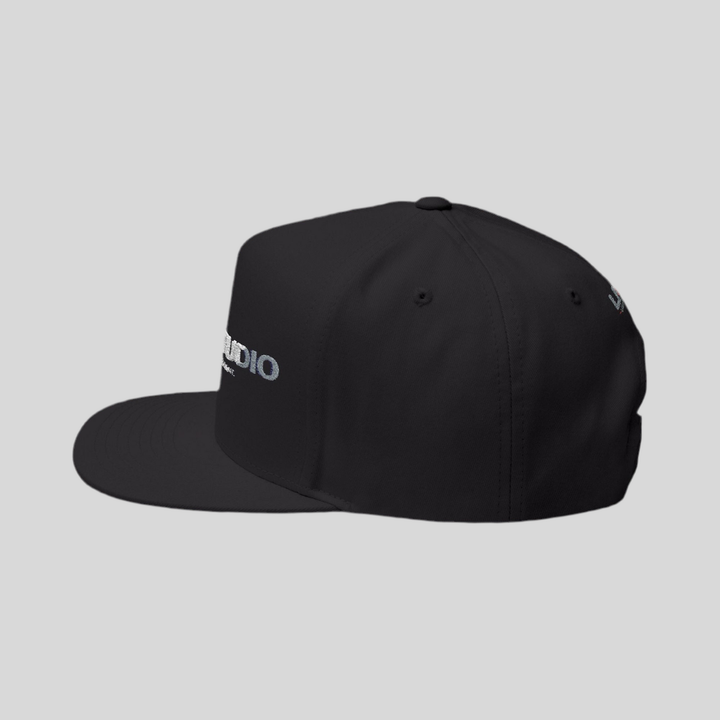 LMX Studio Signature Embroidered Flat Bill Cap