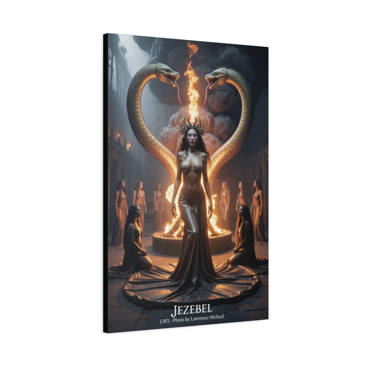 LMX Studio Jezebel Canvas Art 24x36 Limited
