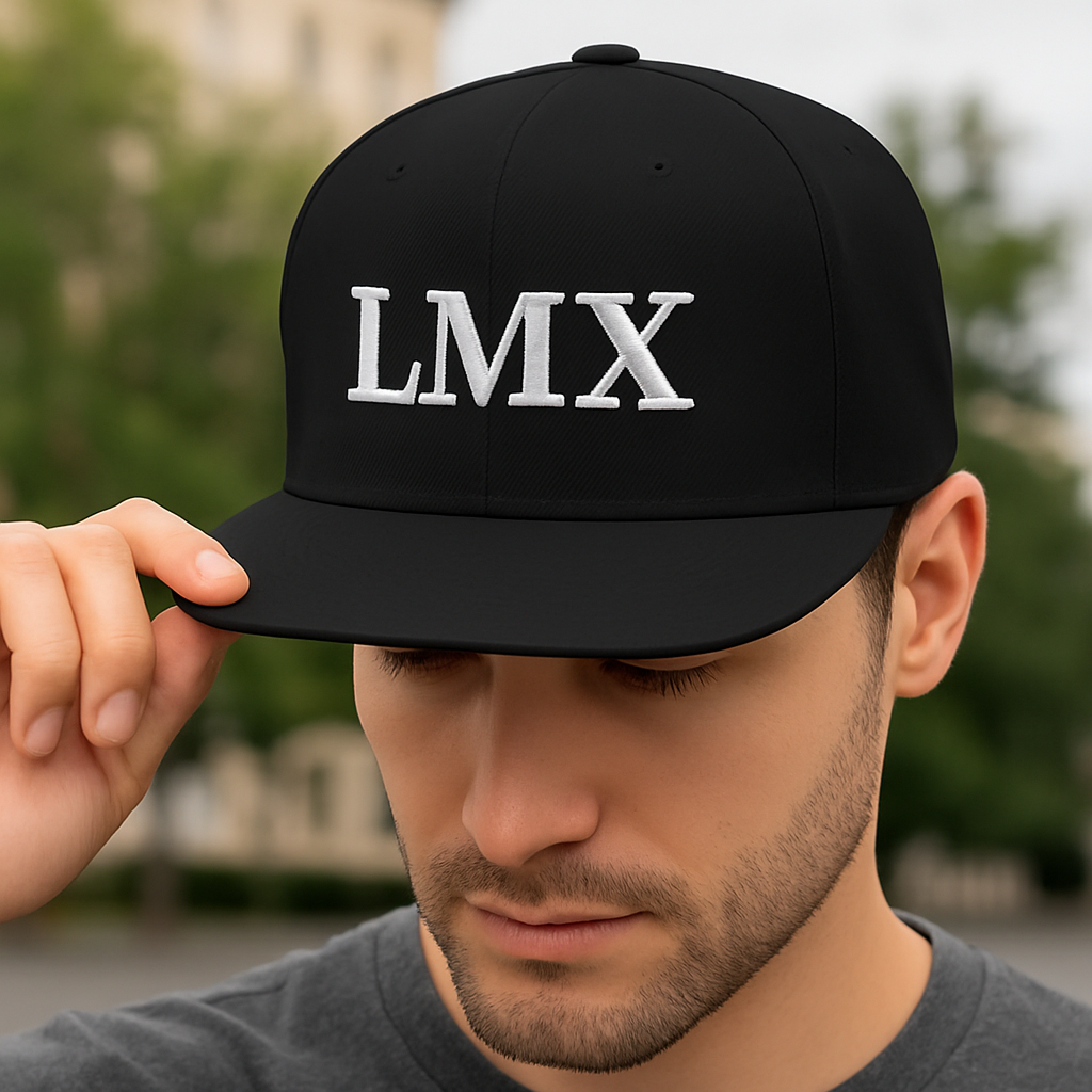 LMX Flat Bill Cap (3D Embroidery Logo)