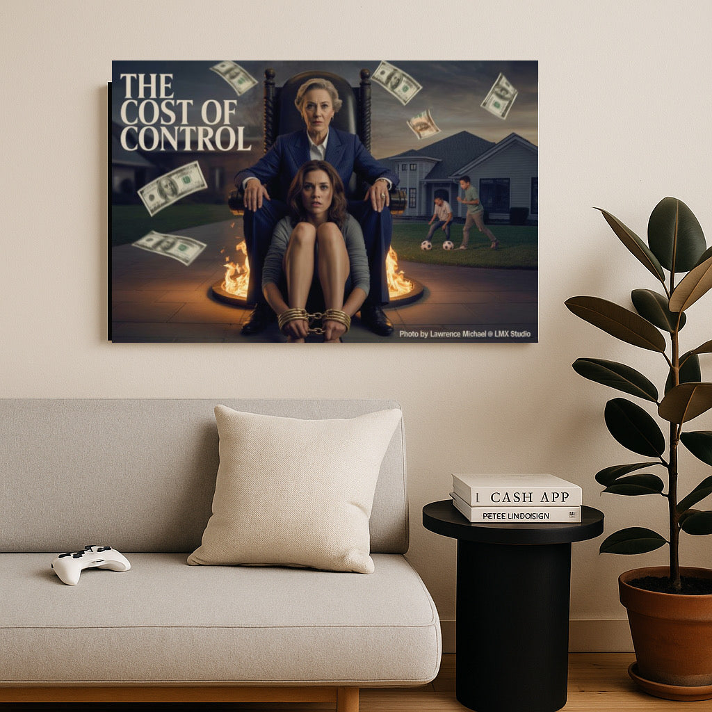 The Cost of Control — 18x12 Premium Matte Poster