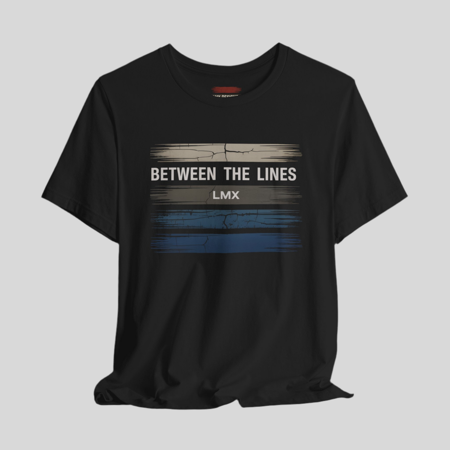 Between the Lines” Graphic Tee – LMX Designs Unisex Short Sleeve