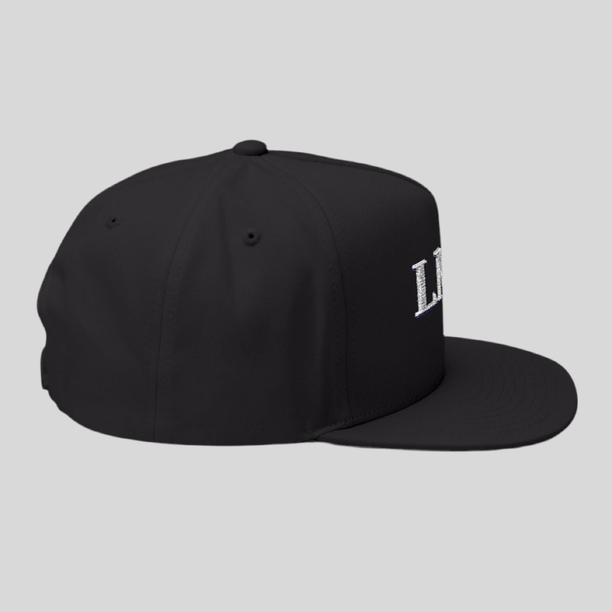 LMX Flat Bill Cap (3D Embroidery Logo)
