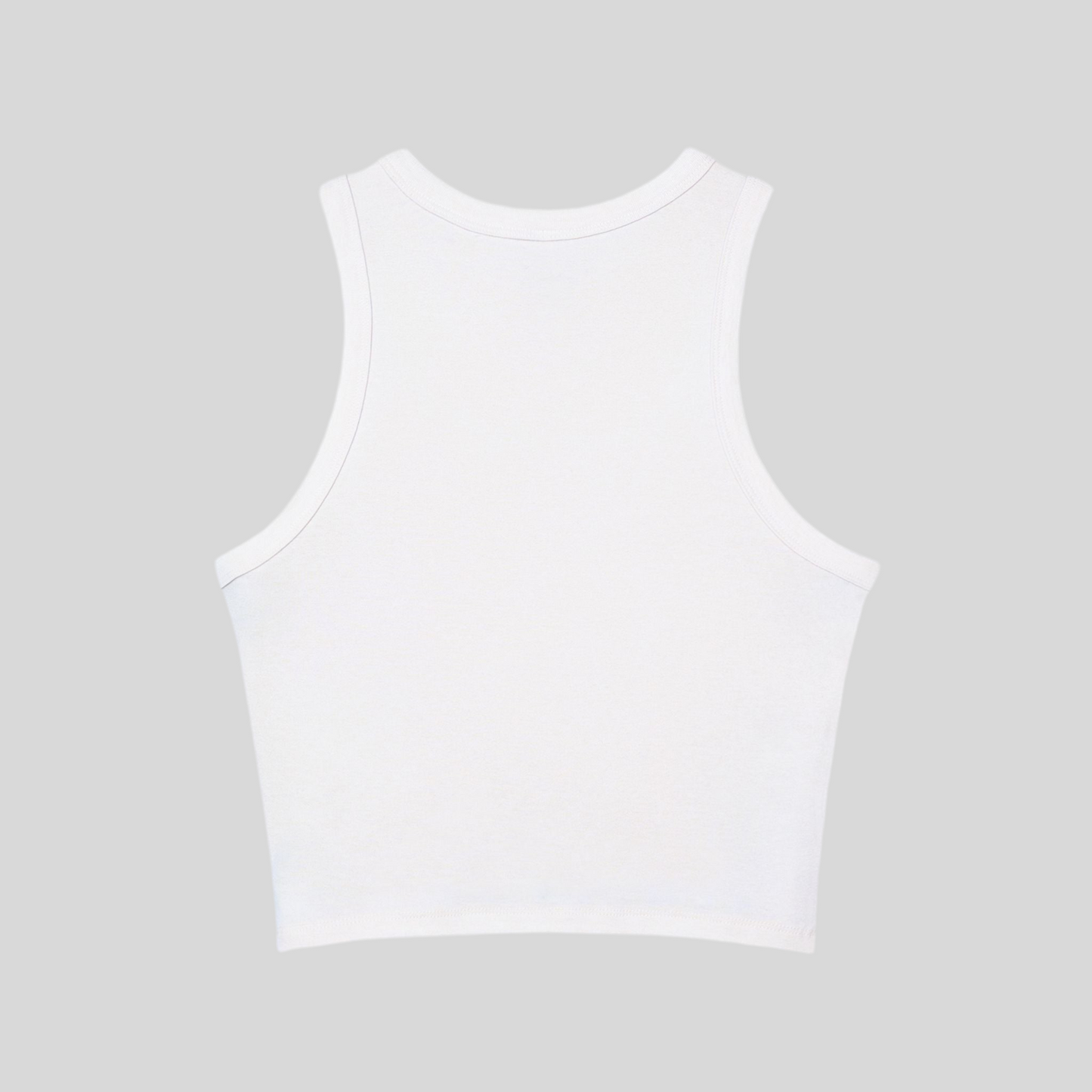 LMX Beast Mode Racer Tank Top – Women’s Micro Rib Crop Top