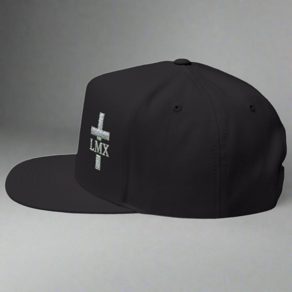 LMX Cross Logo Snapback Hat – Premium Embroidered Streetwear