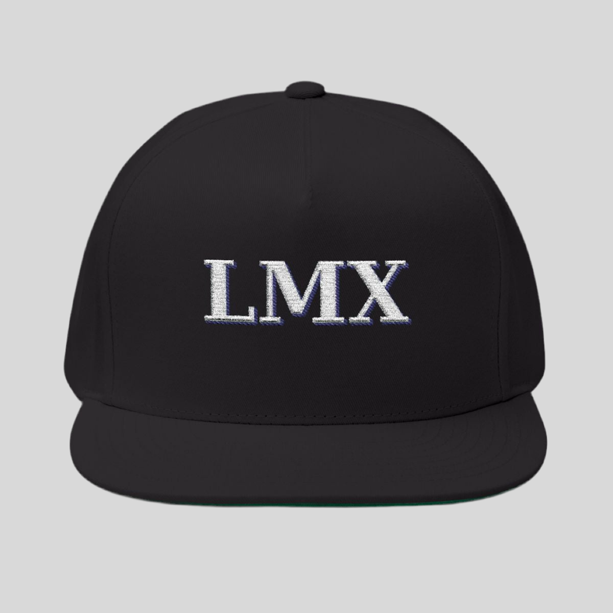 LMX Flat Bill Cap (3D Embroidery Logo)