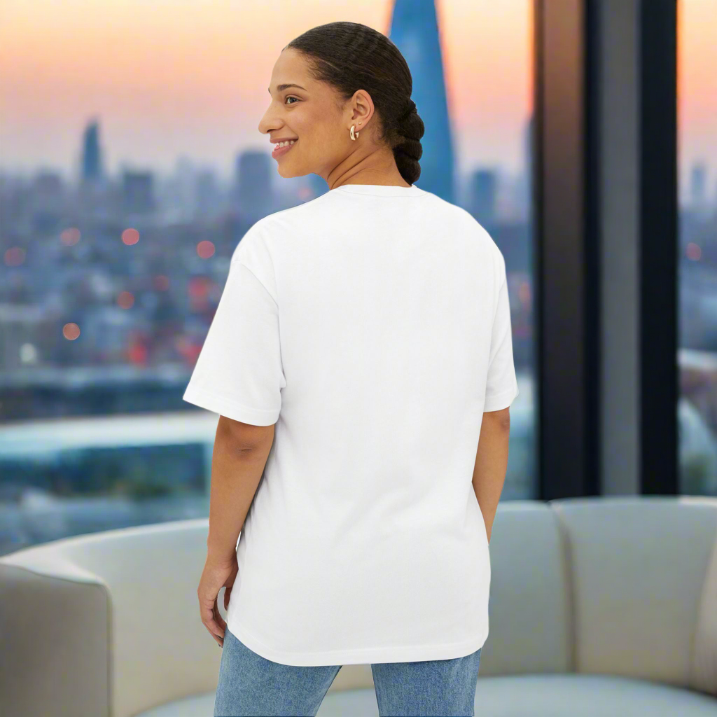 BROKEN Heart Oversized T-Shirt – LMX Designs In White