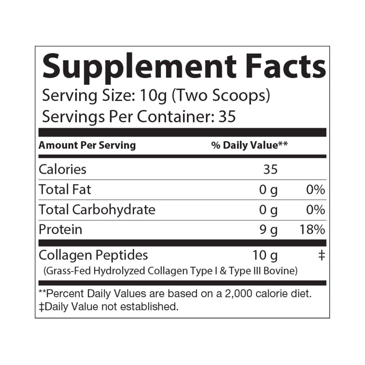 LMX Vitality Collagen Peptides Type I & III | Premium Grass-Fed Hydrolyzed Protein Powder