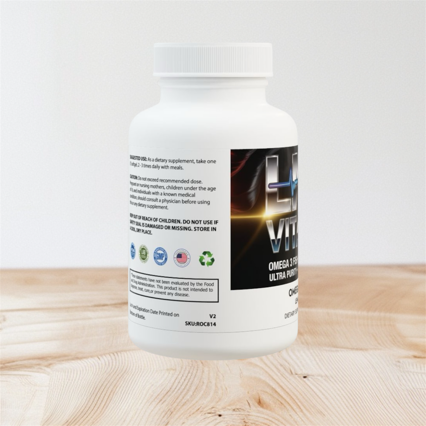 LMX Vitality Omega-3 Elite — Ultra Purity, Lightning Absorption