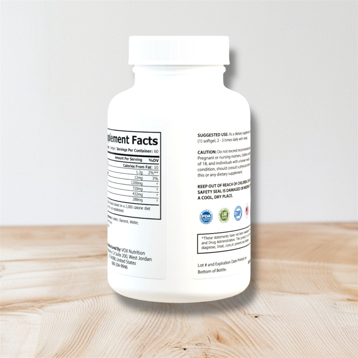 LMX Vitality Omega-3 Elite — Ultra Purity, Lightning Absorption
