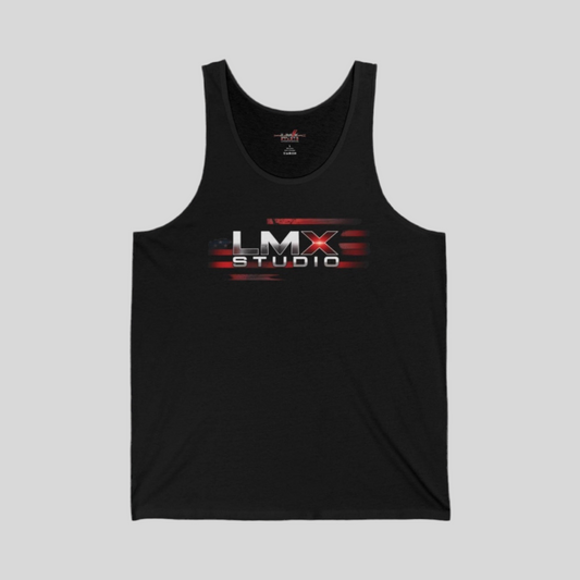 LMX Studio™  BUILT DIFFERENT Mens  Tank Blackout Drop 001