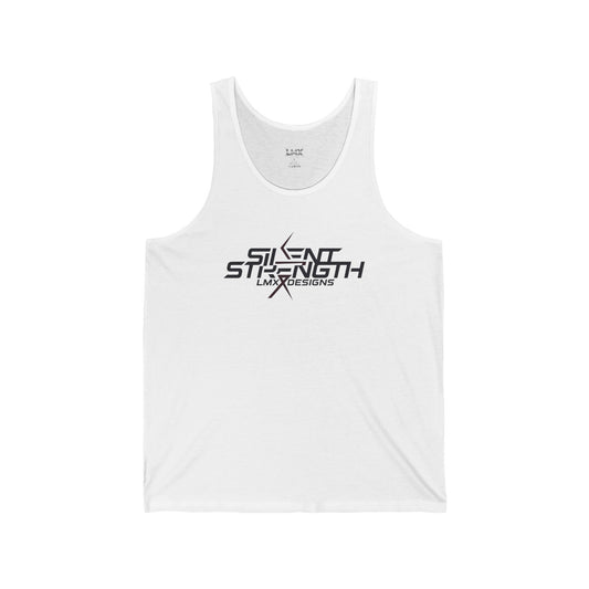 Introducing the “Silent Strength” Limited Edition Unisex Jersey Tank by LMX Designs.