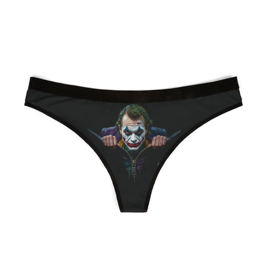 LMX Designs Joker Zipper Thong – Chaos in the Details | Black Edition