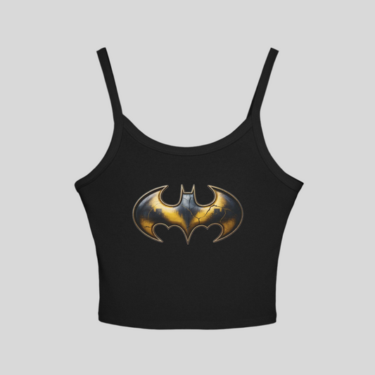 Batman Symbol Women’s Spaghetti Strap Tank Top – LMX Designs