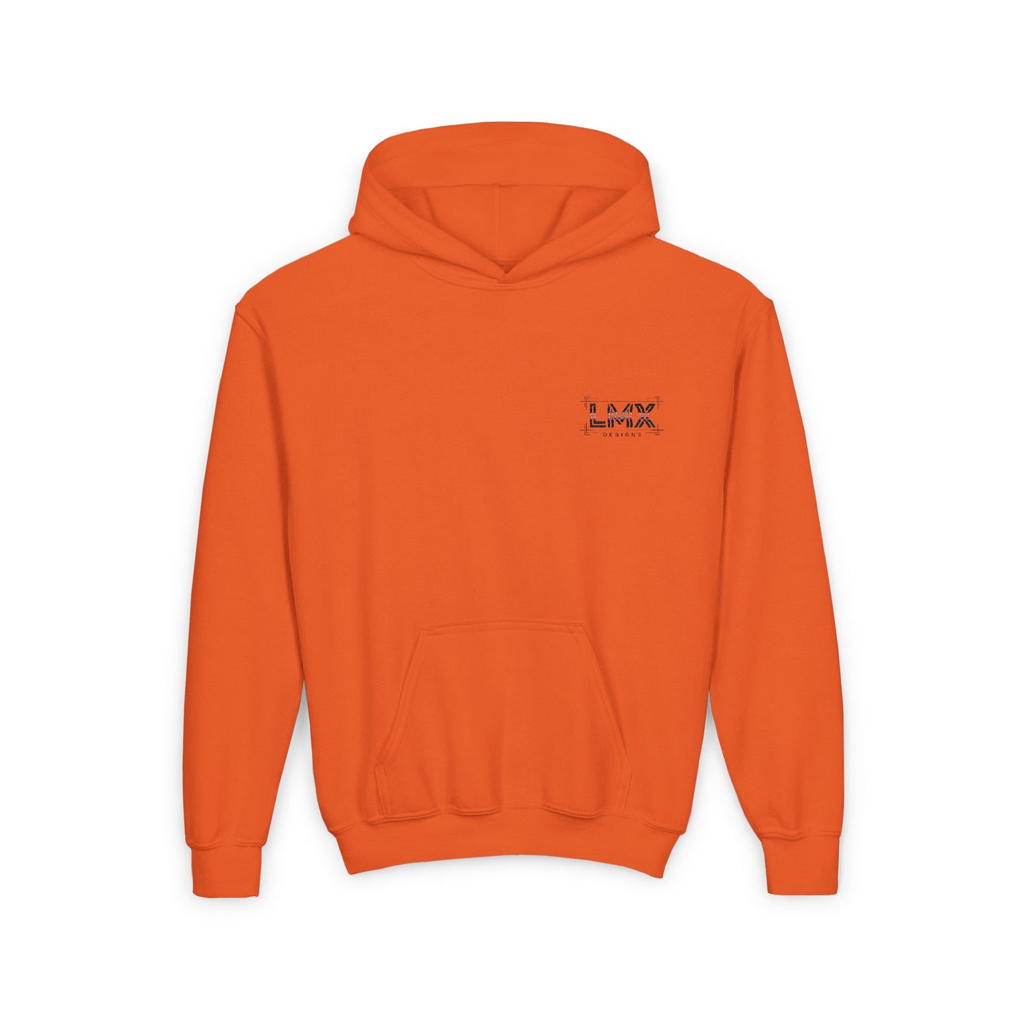 LMX Designs Logo Solid Colors Kids Hoodie – Available in Various Colors