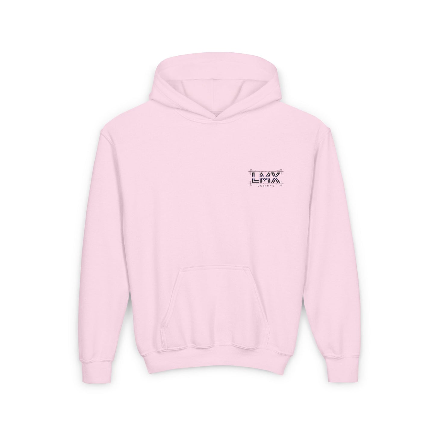 LMX Designs Logo Solid Colors Kids Hoodie – Available in Various Colors