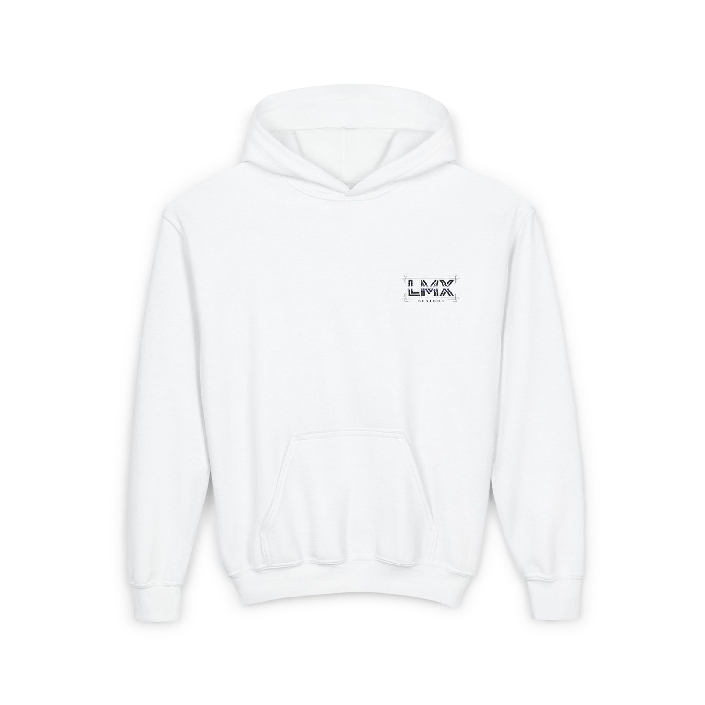 LMX Designs Logo Solid Colors Kids Hoodie – Available in Various Colors