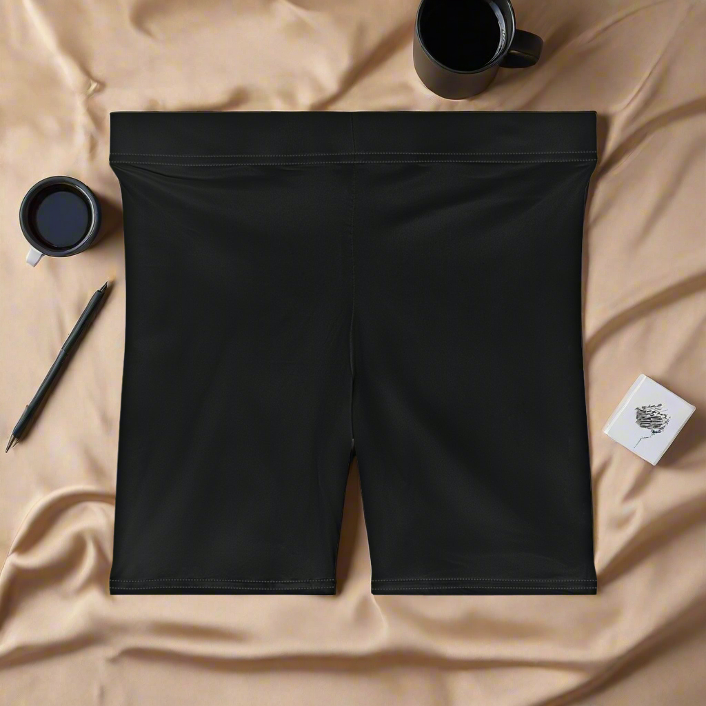 LMX Women’s Biker Shorts – Premium High-Waist Activewear with “Strength, Love, Legacy” Logo Design | Workout, Gym & Streetwear