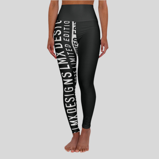 LMX Designs- Limited Edition Chic High Waisted Yoga Leggings – Comfort & Style for Active Living