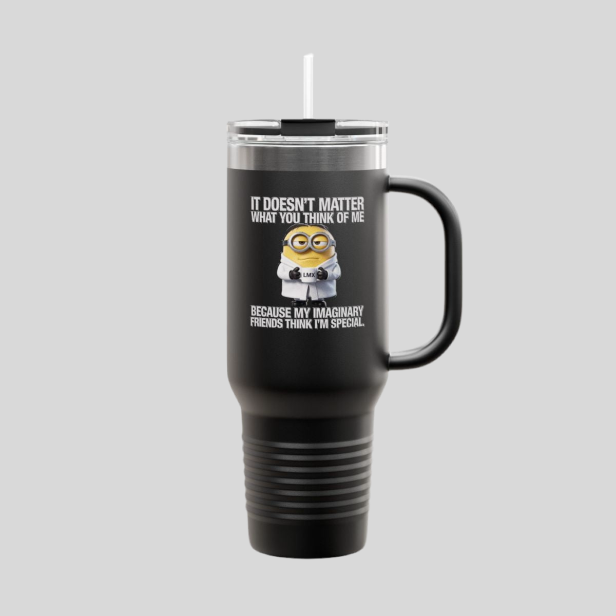 LMX Studio — Imaginary Friends Premium Travel Mug (20oz Black Matte)
