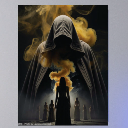 LMX Studio — Enoch: The Awakening Hooded Prophecy Poster | 12x16 Wall Art