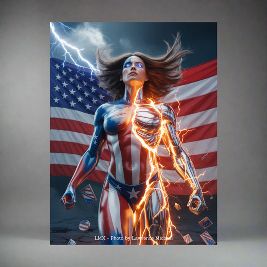 Awakening Patriot: The Rising Dawn — Canvas Edition (24×36)