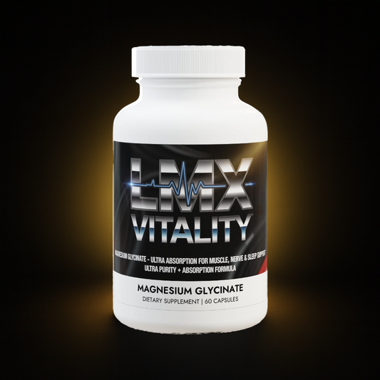 LMX Vitality – Magnesium Glycinate Ultra Absorption for Muscle, Nerve & Sleep Support