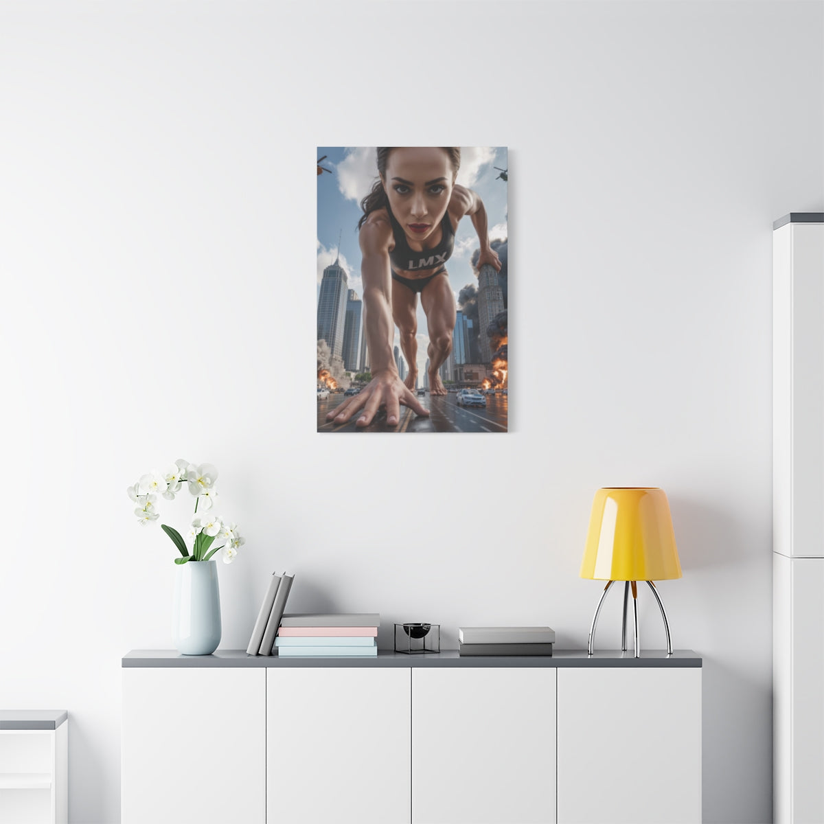 Giantess: LMX Ascension — Premium Canvas Edition (24×36)