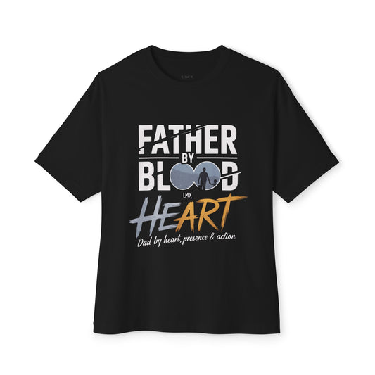 Father by Blood, Dad by Heart Graphic T-Shirt (Inspired by Lawrence Michael Jr.)
