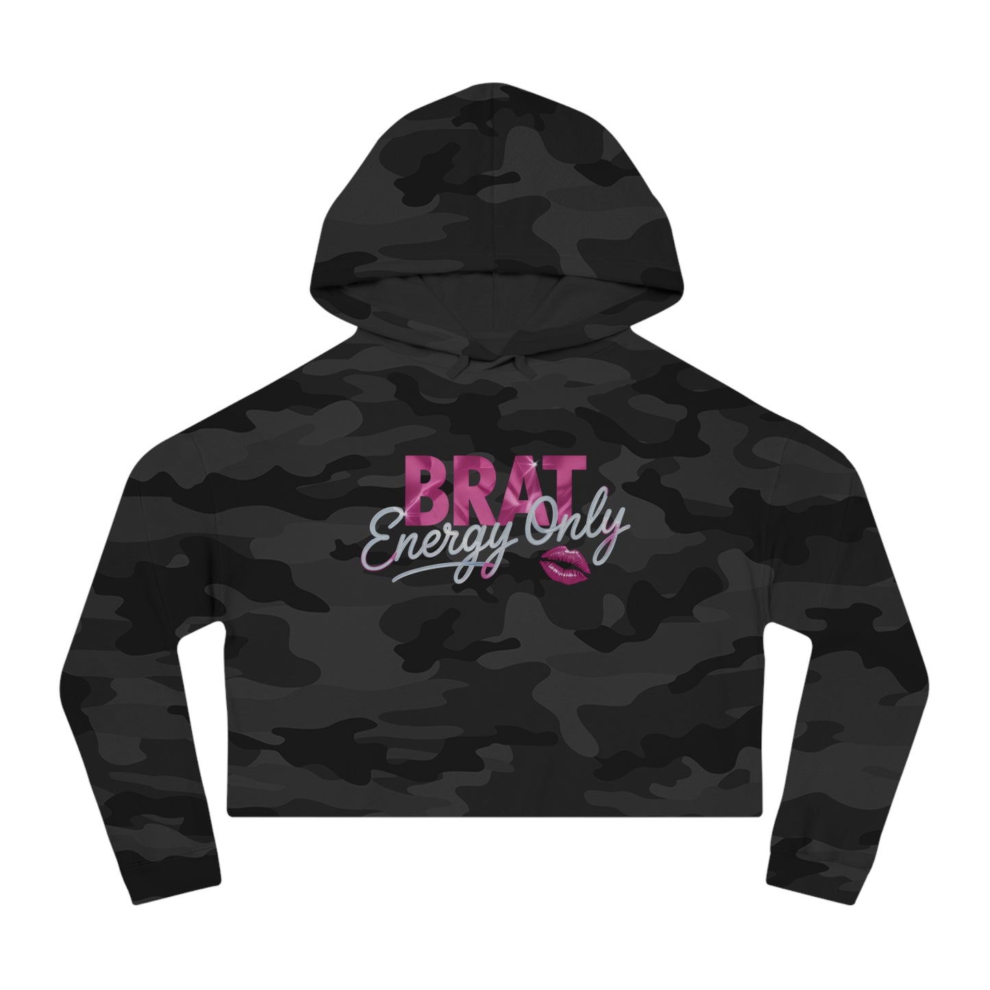Brat Energy Only | Cropped Hoodie – LMX Designs