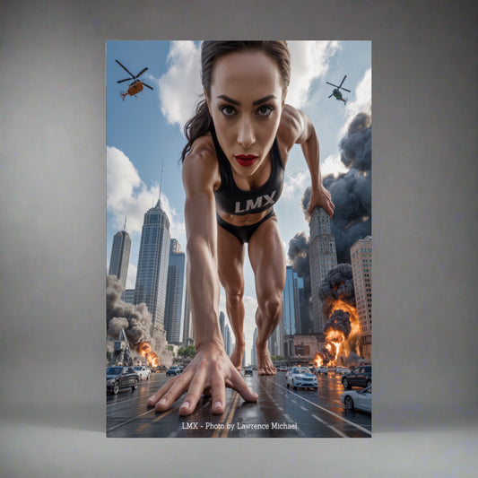 Giantess: LMX Ascension — Premium Canvas Edition (24×36)