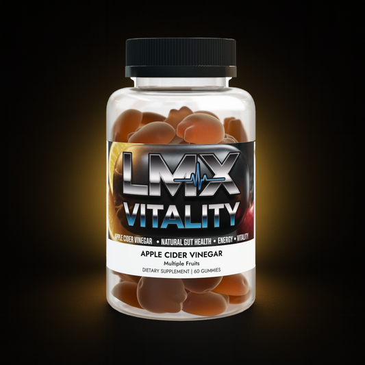 LMX Vitality Apple Cider Vinegar Gummies – Digestive & Metabolic Support (60 Gummies)