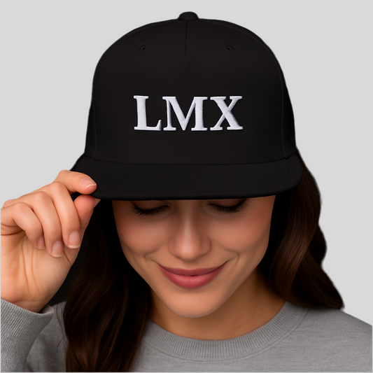 LMX Flat Bill Cap (3D Embroidery Logo)