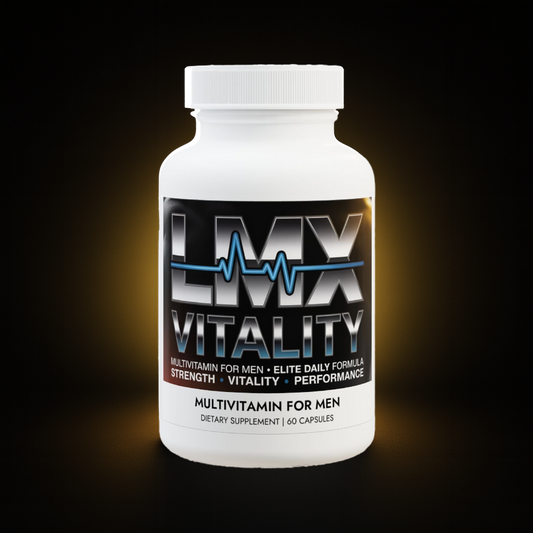 LMX Vitality Multivitamin for Men – Complete Daily Performance & Wellness (60 Capsules)