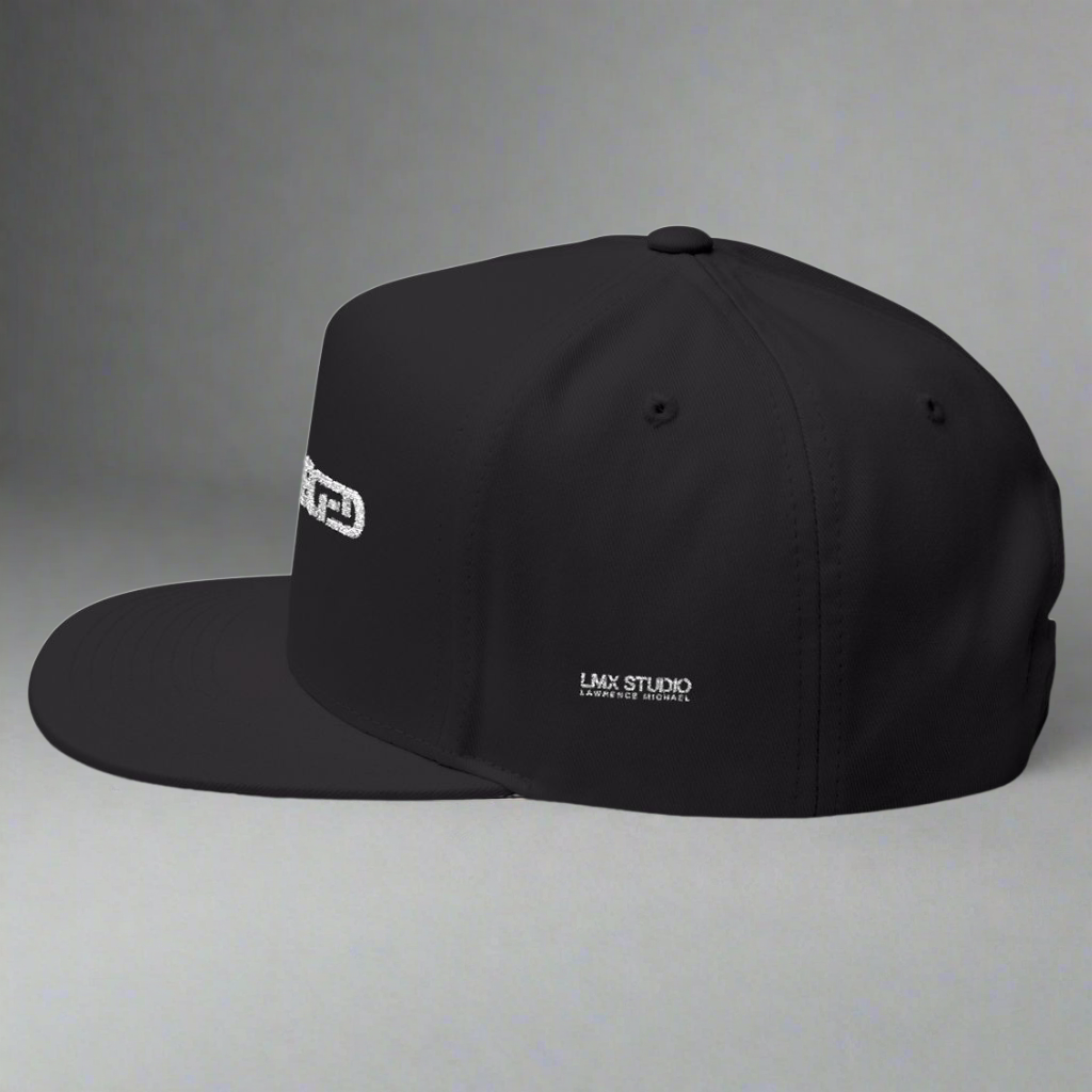 LMX Studio “Disconnected” Snapback Hat – Premium Streetwear Cap (Black, Black/Red, Black/Grey)