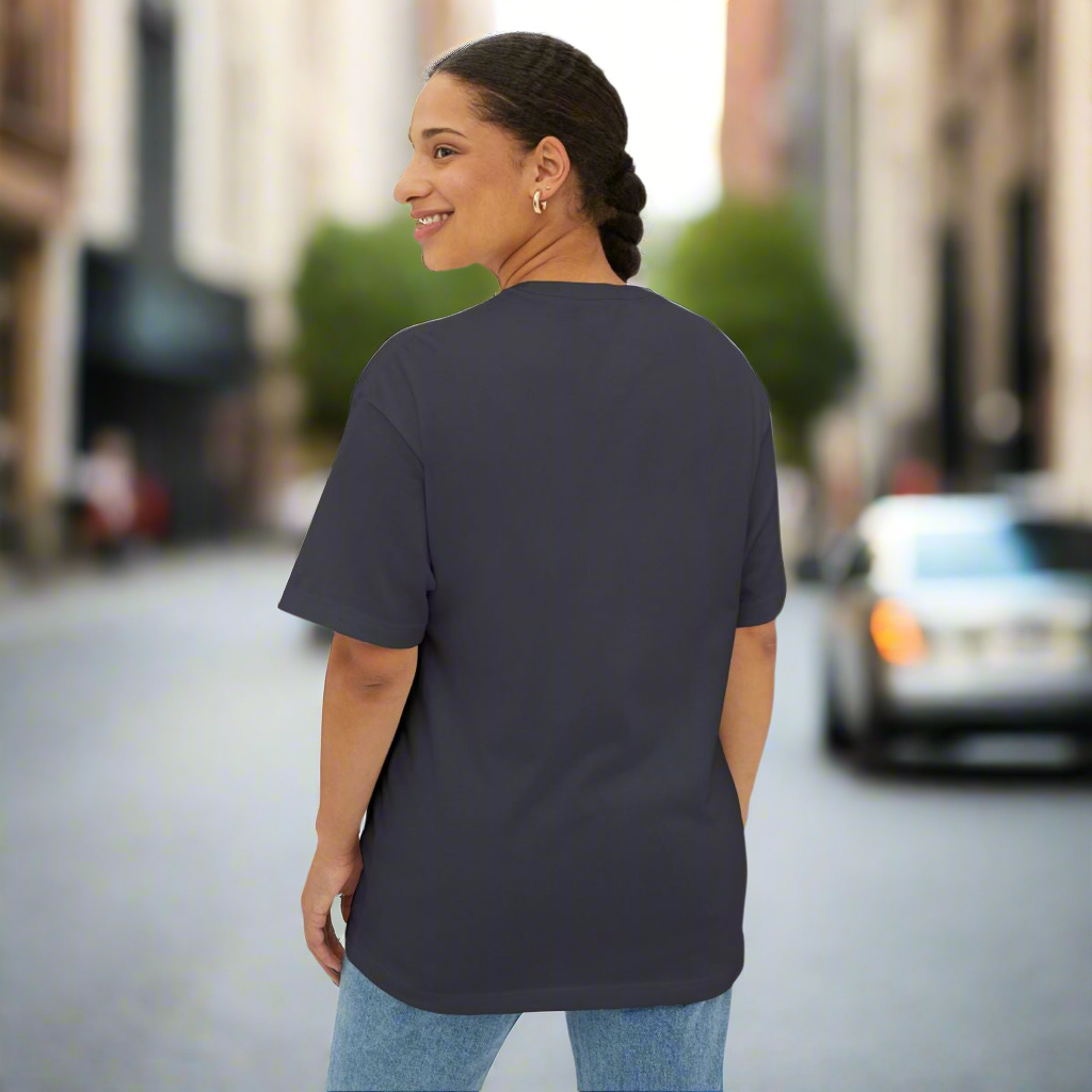 Manifest “That Sh*t” Oversized Boxy Tee – Unisex Streetwear Graphic T-Shirt, Inspirational Quote Top, Premium Casual Fashion