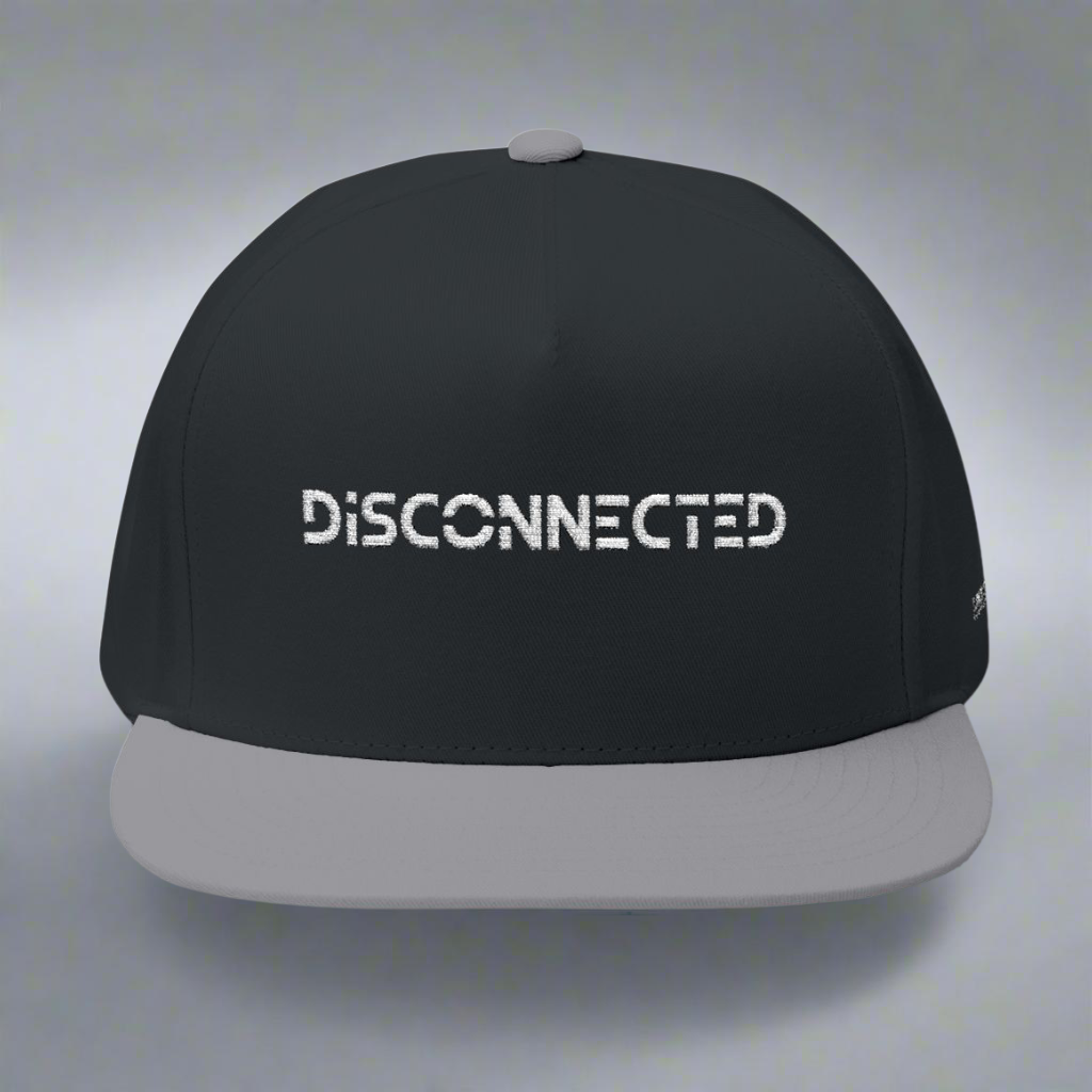 LMX Studio “Disconnected” Snapback Hat – Premium Streetwear Cap (Black, Black/Red, Black/Grey)
