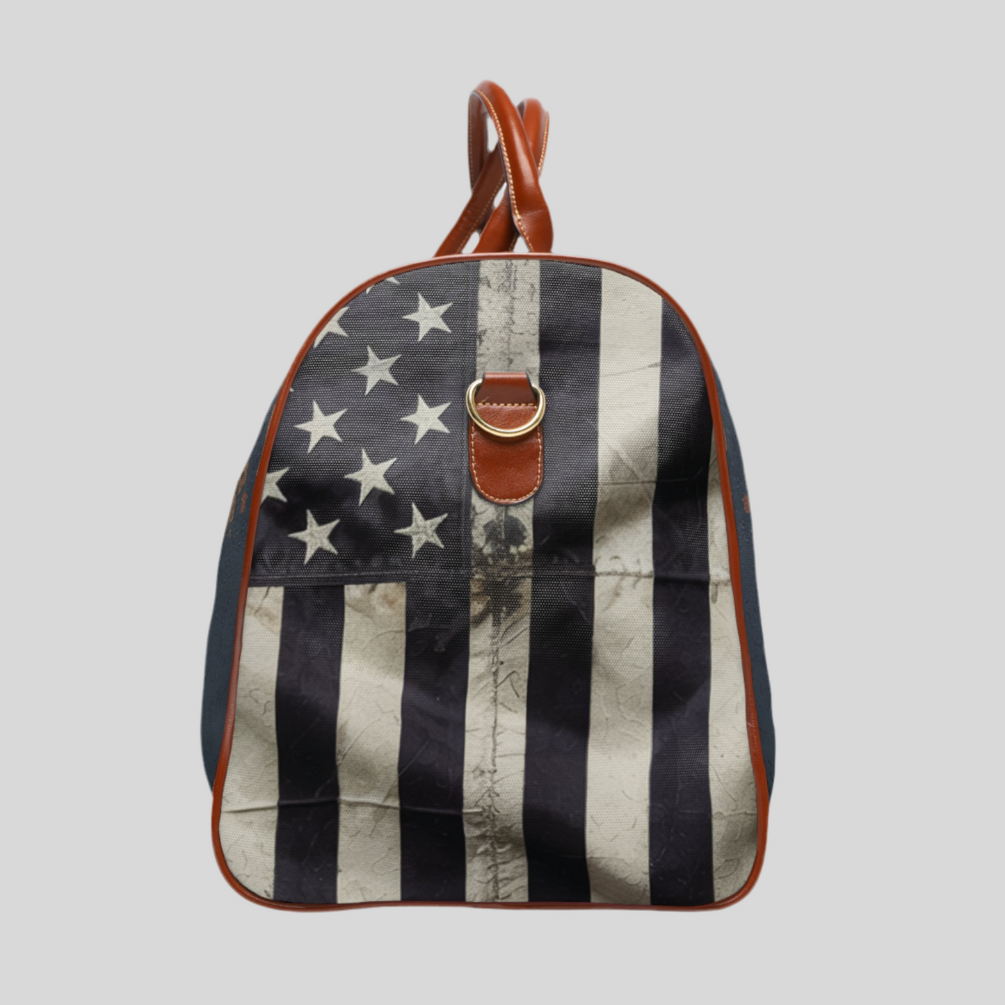 LMX Patriotic Waterproof Travel Bag – Vintage-Inspired, Built for Adventure