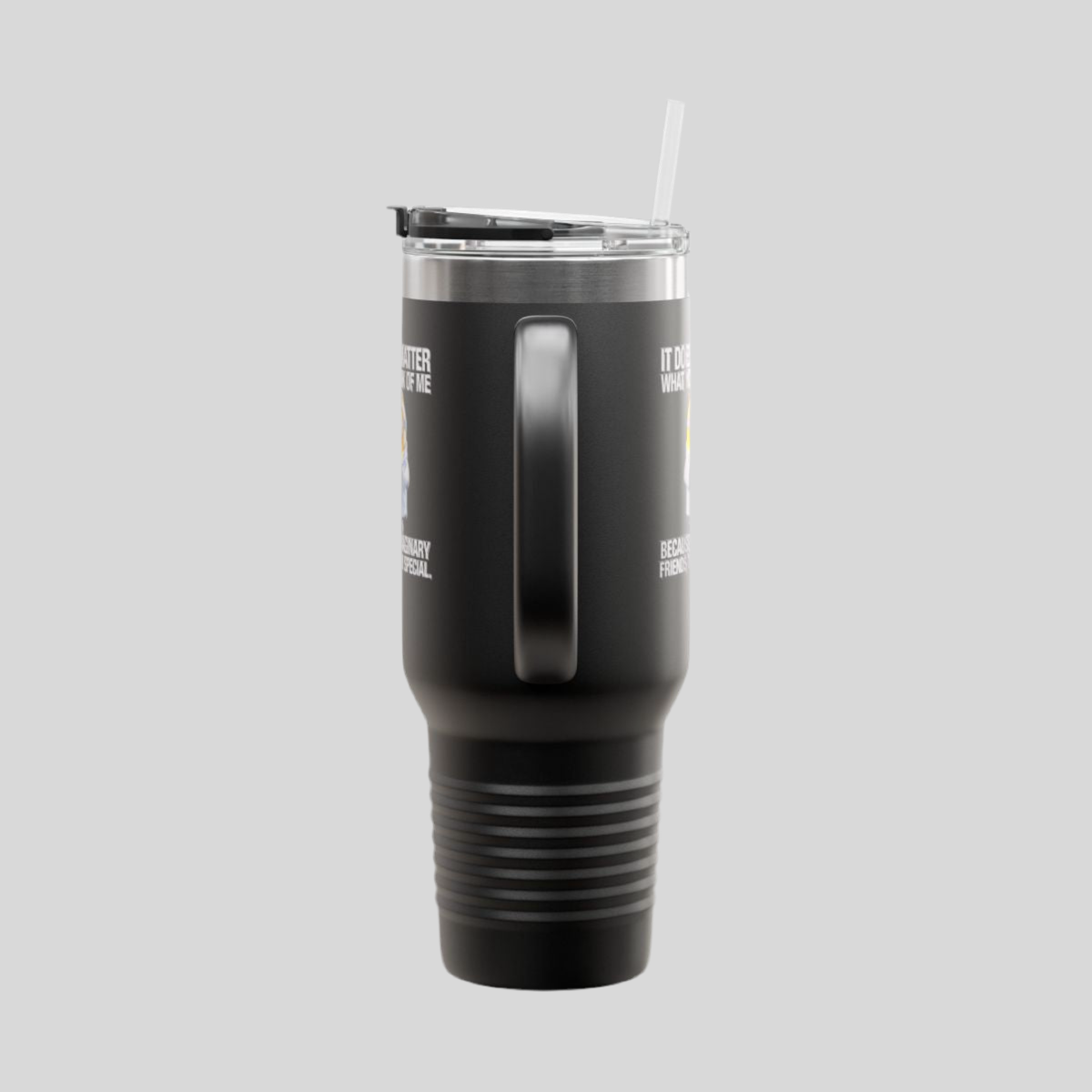 LMX Studio — Imaginary Friends Premium Travel Mug (20oz Black Matte)