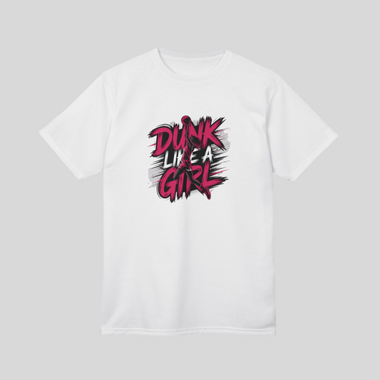 Dunk Like a Girl – LMX Women’s Basketball Tee