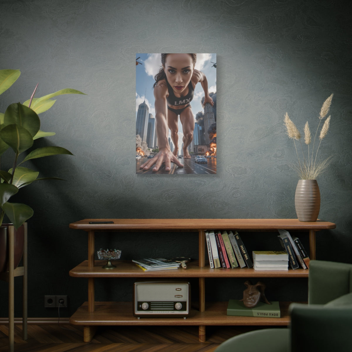 Giantess: LMX Ascension — Premium Canvas Edition (24×36)