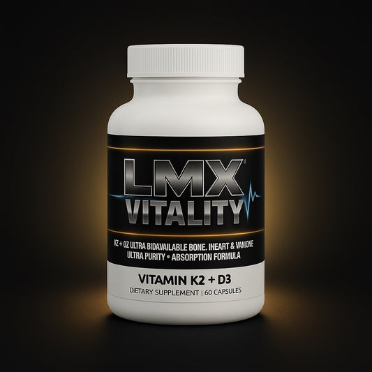 LMX Designs | Vitality Line Vitamin K2 + D3 Supplement – 60 Capsules