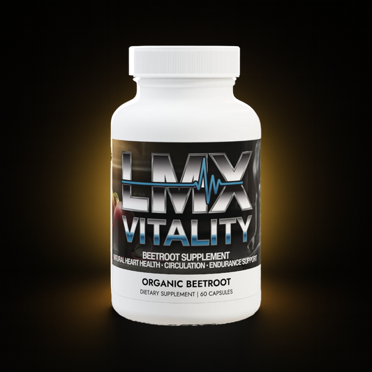 LMX Vitality Beetroot Supplement (60 Capsules) – Natural Heart & Endurance Support