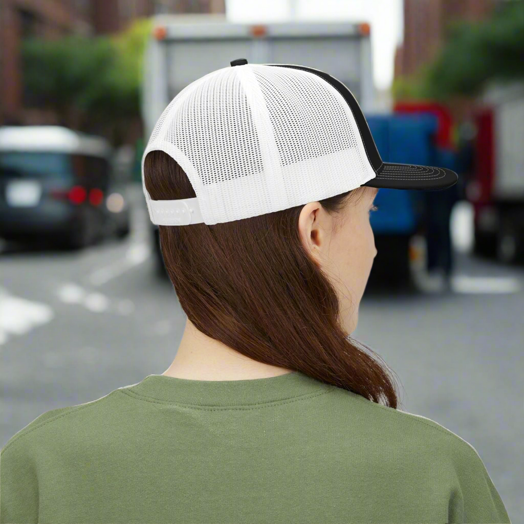 LMX “DSNY Retired” Snapback Trucker Cap – Embroidered Hat for New York City Sanitation Veterans | New York’s Strongest Apparel