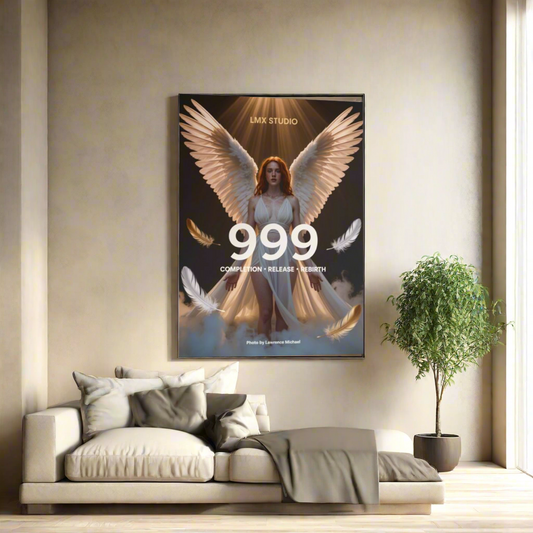999 — Multiverse Poster Edition (18x24) | LMX Studio Wall Art