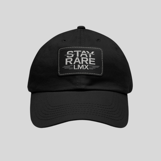 STAY RARE LMX Patch Hat – Premium Embroidered Cap