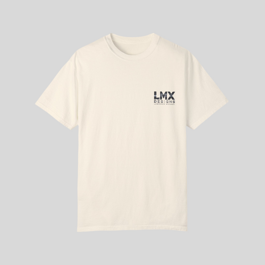 LMX Men’s Garment-Dyed T-Shirt – Classic Style with Signature Detail
