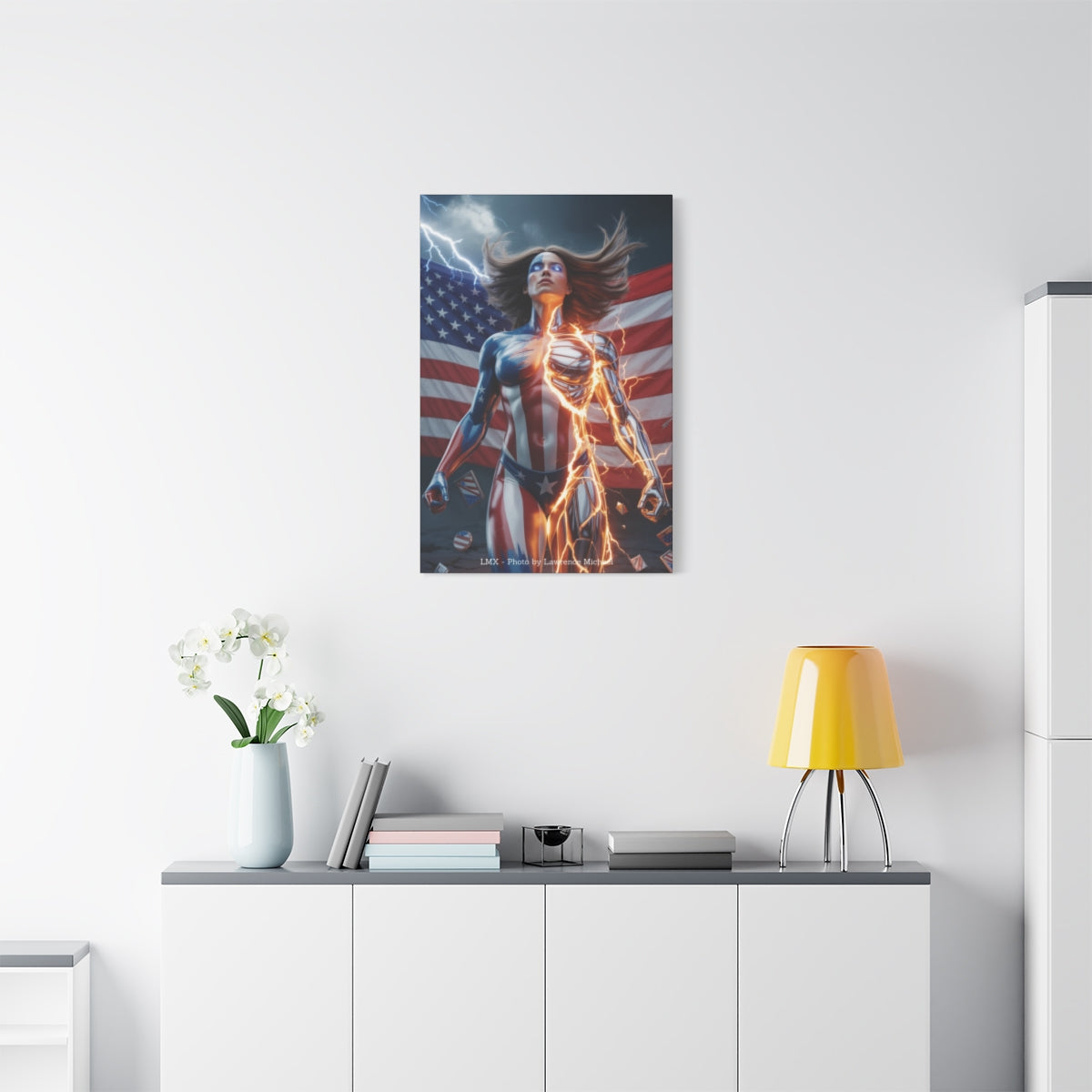 Awakening Patriot: The Rising Dawn — Canvas Edition (24×36)