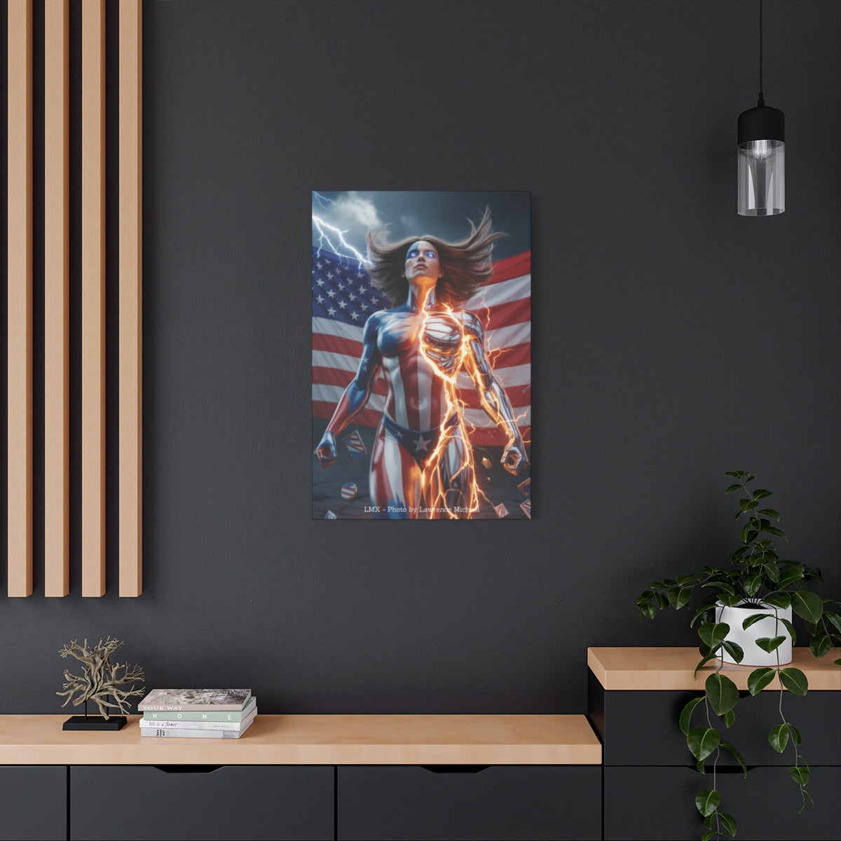 Awakening Patriot: The Rising Dawn — Canvas Edition (24×36)